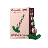 Bougie Beads Anodized Aluminum (Rose Gold) – Weighted Anal Beads > Anal Range > Anal Beads